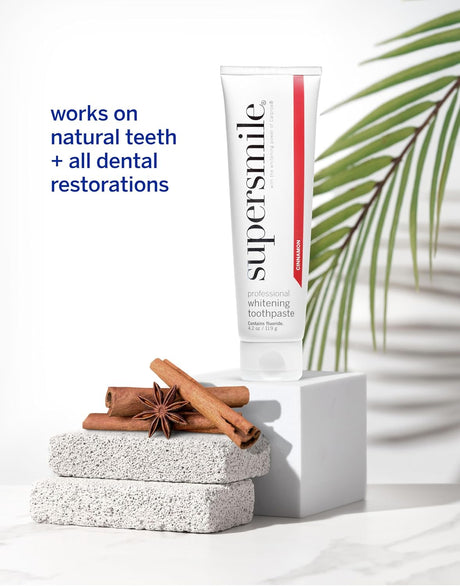 Supersmile Whitening Toothpaste (Cinnamon Burst) 119g - Whiter Smile