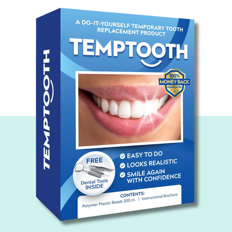 TempTooth Kit (Free Dental Tools) - Fast Free Delivery - Whiter Smile