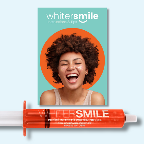 Teeth Whitening Gel (Made In USA) 10g Bulk Syringe - Whiter Smile