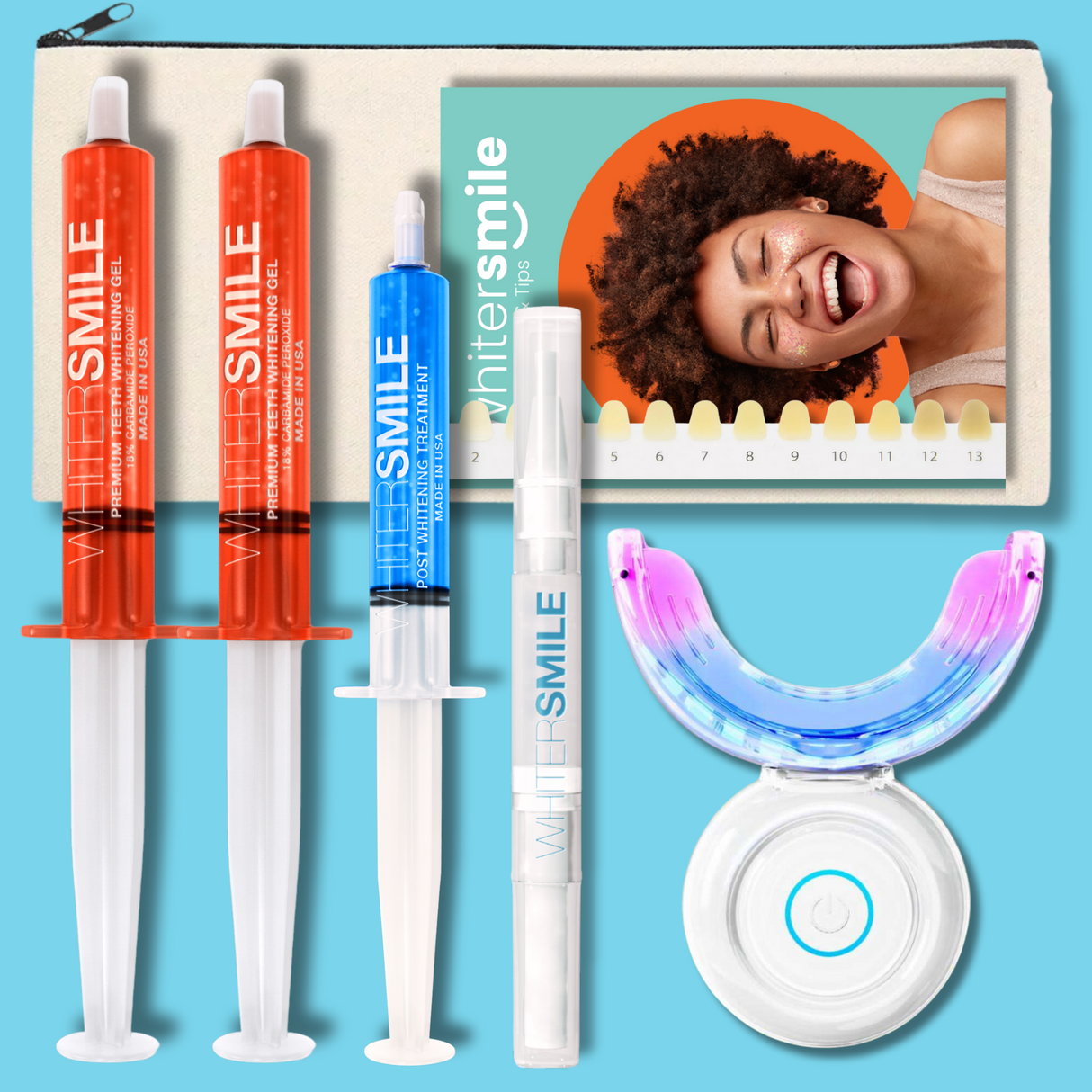 Whiter Smile Express 32 LED Whitening Kit 18% CP (Made In USA)