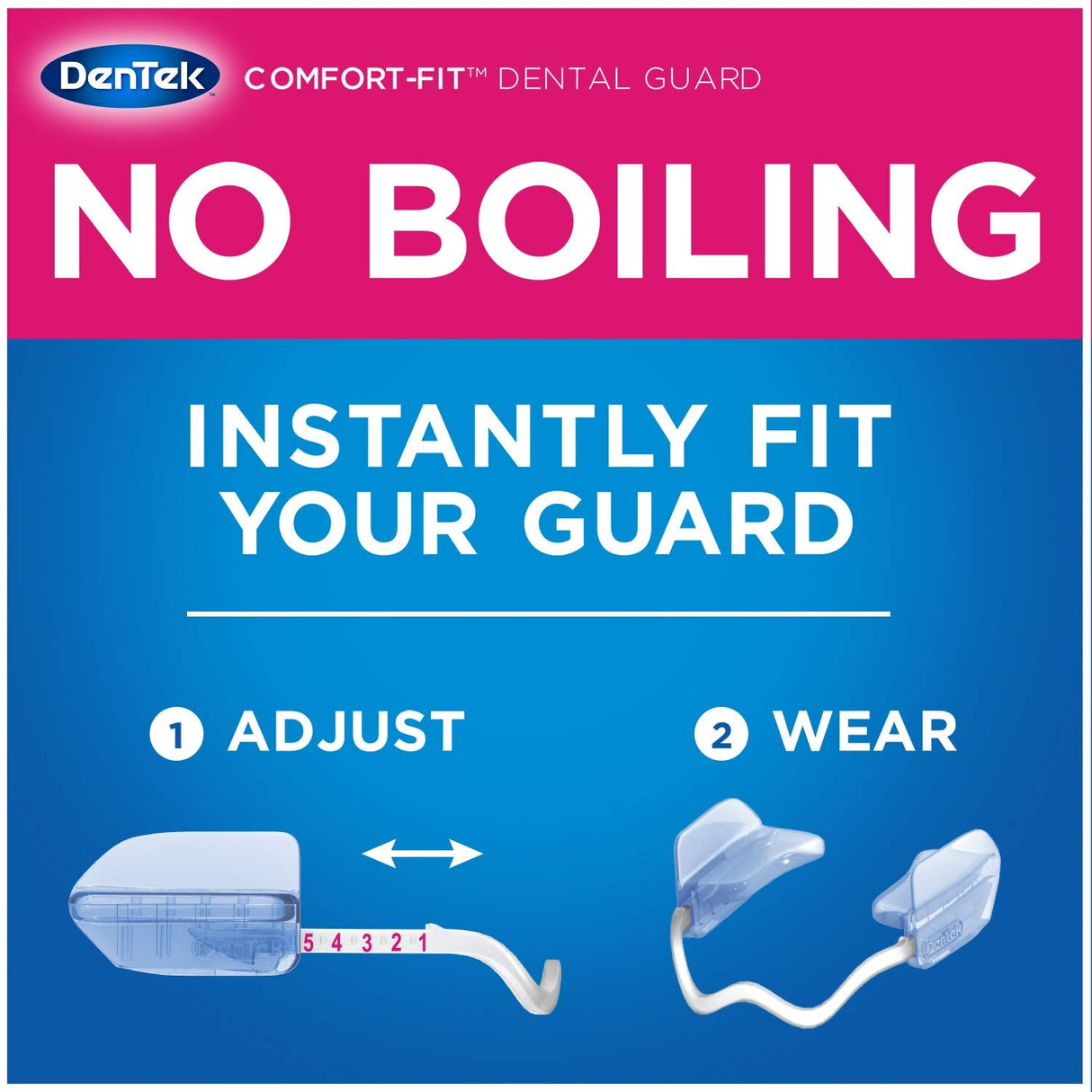 DenTek Comfort Fit Night Dental Guard (2 Pack) DenTek 