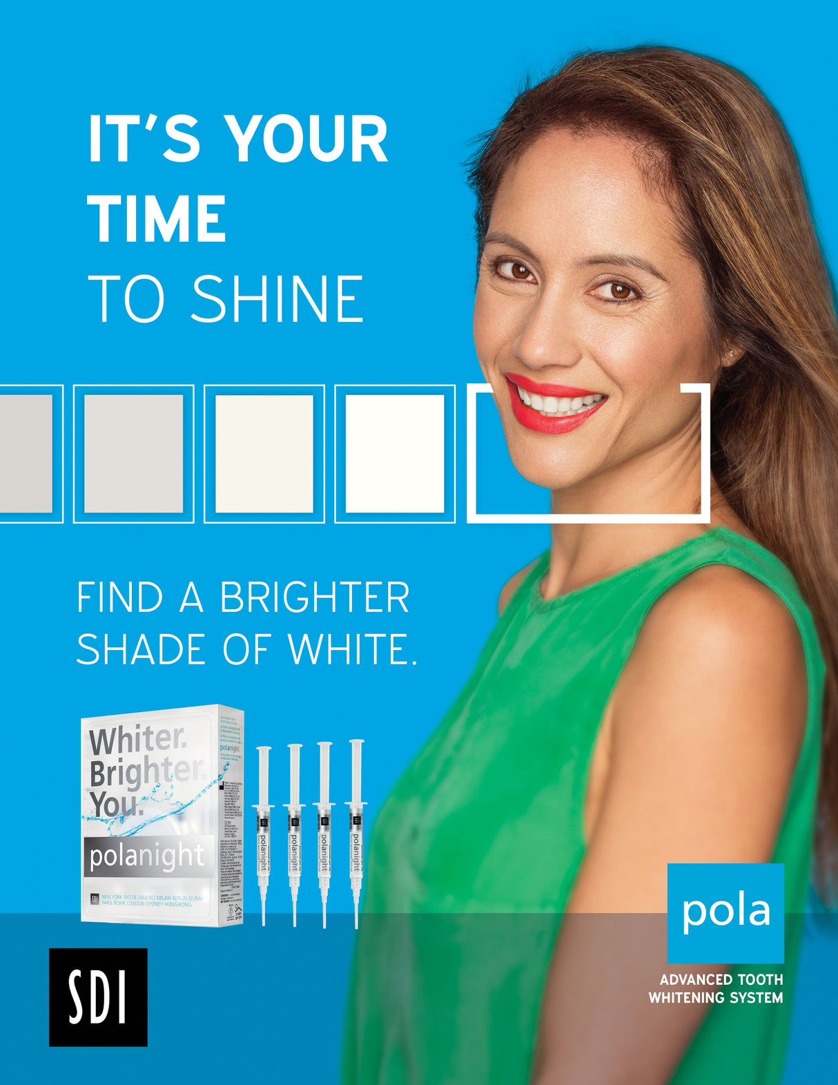 SDI PolaNight Whitening Gel 16% CP (Mint) SDI 
