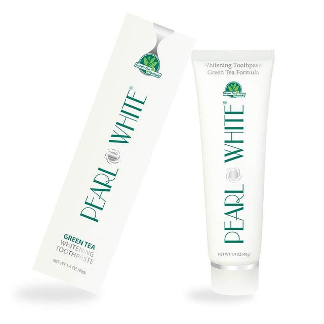 Pearl White Whitening Toothpaste (Green Tea) 120g Beyond Dental & Health 