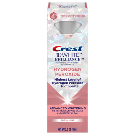 Crest 3D White Brilliance Toothpaste 4% HP 85g Crest 