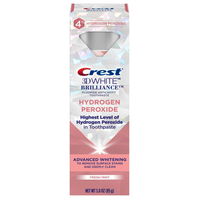 Crest 3D White Brilliance Toothpaste 4% HP 85g Crest 