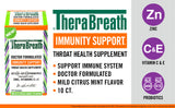 TheraBreath Immunity Support Throat Health Supplement Lozenges (10 Lozenges) - Best Before 12/22 TheraBreath 