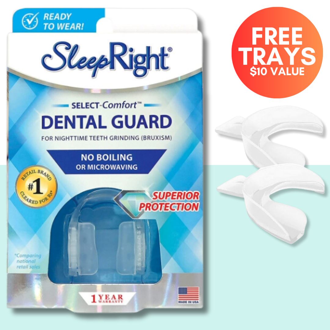SleepRight Select Dental Night Guard Buy Now, Pay Later! Whiter Smile