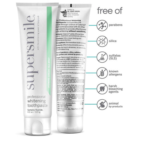 Supersmile Whitening Toothpaste (Jasmine Green Tea) 119g Supersmile 