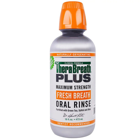 TheraBreath PLUS Oral Rinse (Max Strength) 473ml TheraBreath 